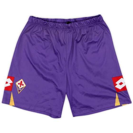 2010-11 Fiorentina Home Shorts - 8/10 - (S.Boys)
