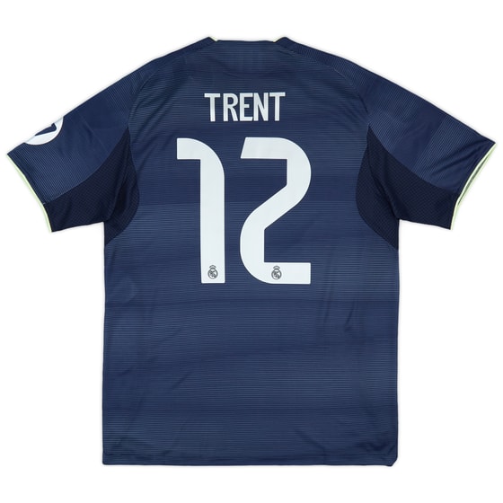 2025-26 Real Madrid Authentic Away Shirt Trent #12 