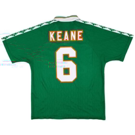 1996-98 Ireland Home Shirt Keane #6 - 9/10 - (L)