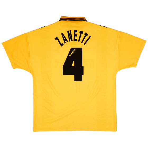 1996-97 Inter Milan Third Shirt Zanetti #4 - 6/10 - (XL)