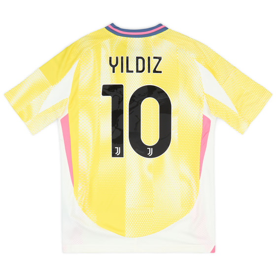 2024-25 Juventus Away Shirt Yildiz #10 (KIDS)