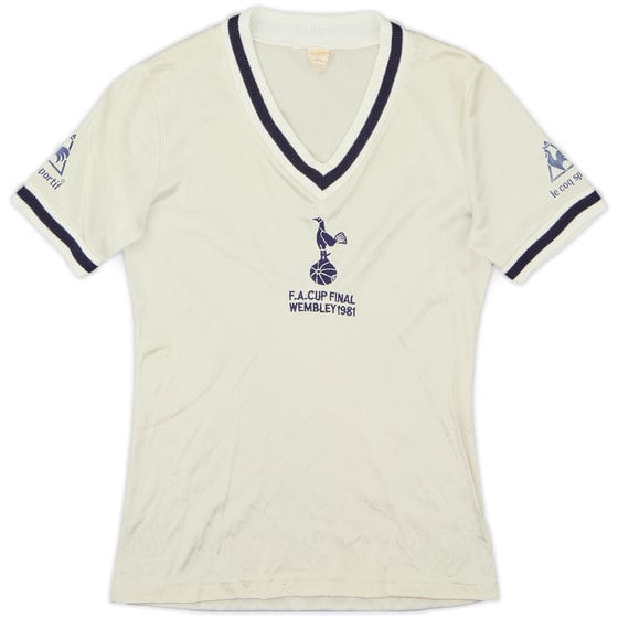 1980-82 Tottenham 'FA Cup Final' Home Shirt - 8/10 - (M.Boys)