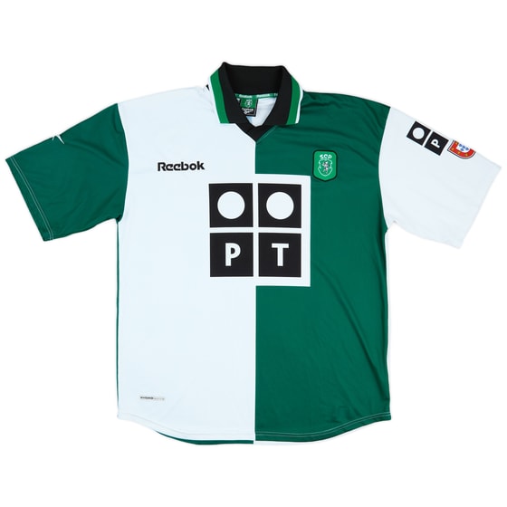 2000-01 Sporting CP Third Shirt - 9/10 - (XL)
