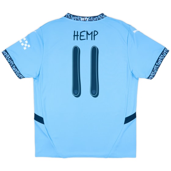 2024-25 Manchester City Women's Home Shirt Hemp #11 (Unisex Fit) 