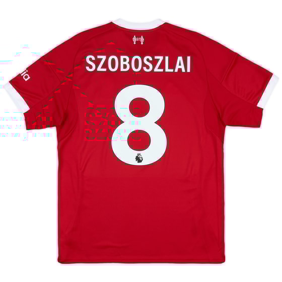 2025-26 Liverpool Home Shirt Szoboszlai #8
