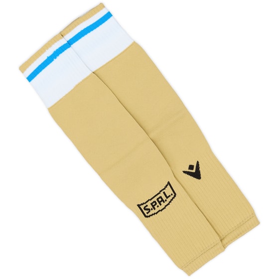 2019-20 SPAL Away Footless Socks (L)
