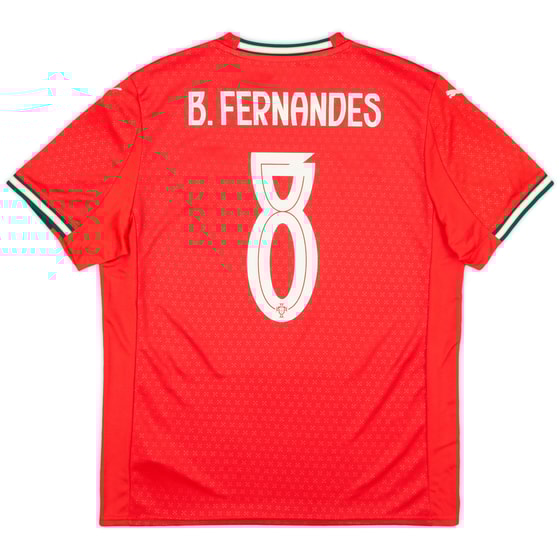 2025-26 Portugal Home Shirt B.Fernandes #8