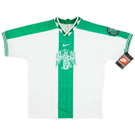 1996-98 Nigeria Player Issue Nike Training Shirt (L)