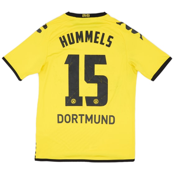 2011-12 Borussia Dortmund European Home Shirt Hummels #15 - 5/10 - (S)