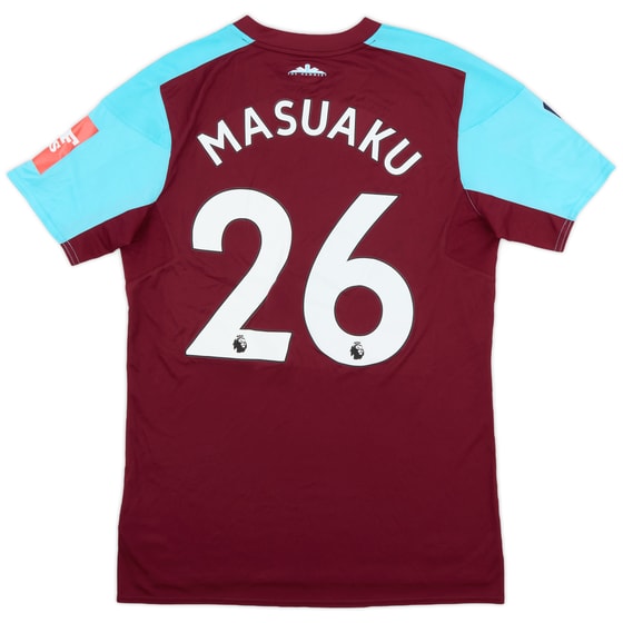 2017-18 West Ham FA Cup Match Issue Home Shirt Masuaku #26