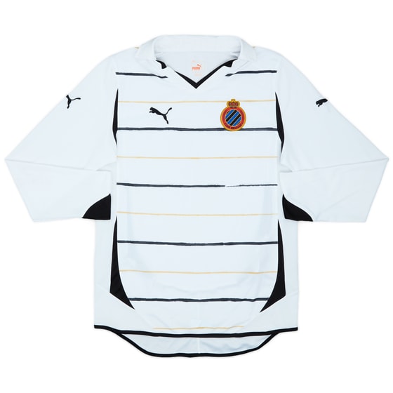 2010-11 Club Brugge Away L/S Shirt - 7/10 - (M)