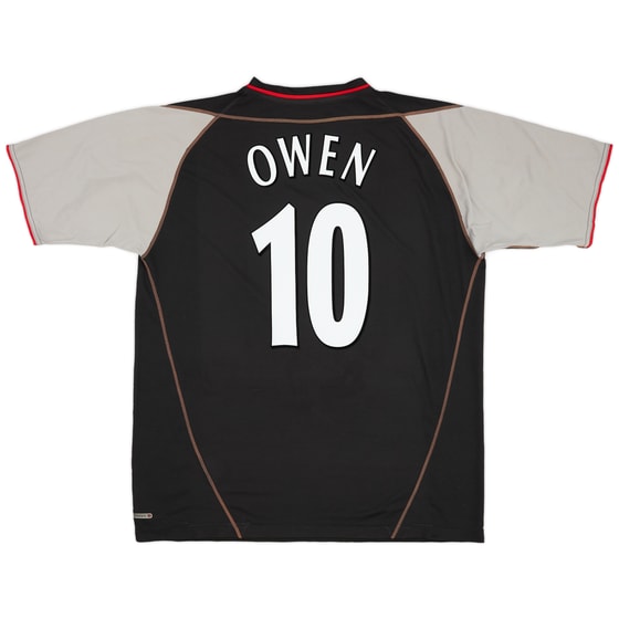 2002-04 Liverpool Away Shirt Owen #10 - 9/10 - (XL)