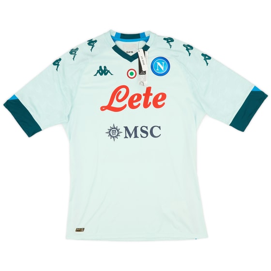 2020-21 Napoli Player Issue Away Shirt (XXL)