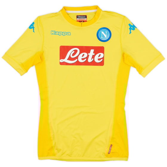 2017-18 Napoli Authentic Away Shirt - 10/10 - (M)
