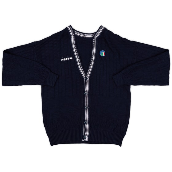 1980s Italy Diadora Knitted Top - 10/10 - (S)