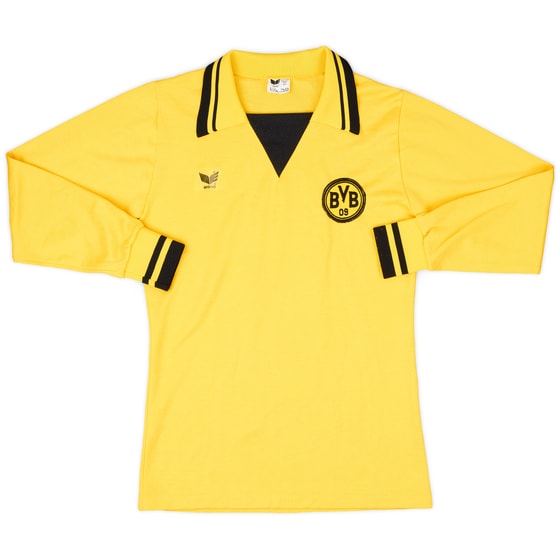 1979-80 Borussia Dortmund Home L/S Shirt - 9/10 - (S)