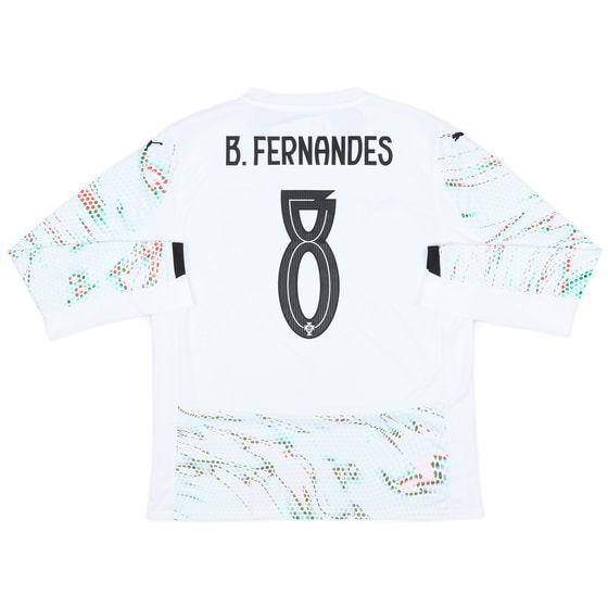 2025-26 Portugal Away L/S Shirt B.Fernandes #8