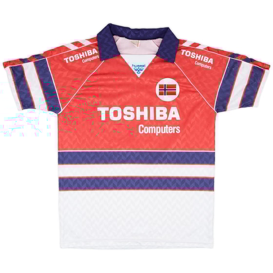1989-90 Norway Player Issue Home/Training Shirt #2