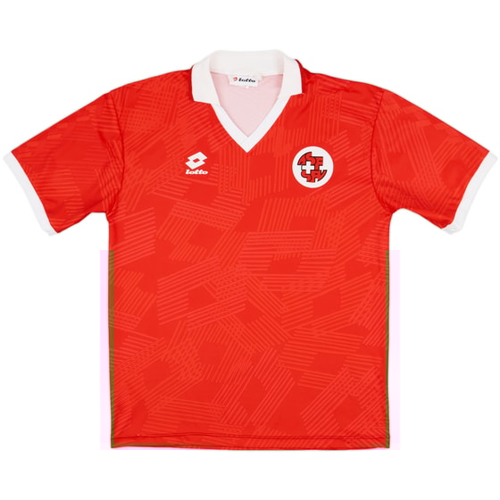 1992-93 Switzerland Home Shirt - 10/10 - (L)