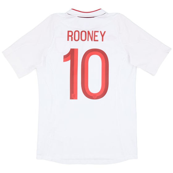 2012-13 England Home Shirt Rooney #10