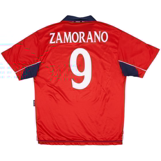2000-01 Chile Home Shirt Zamorano #9 - 8/10 - (L)