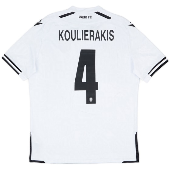 2024-25 PAOK Away Shirt Koulierakis #4 (S)
