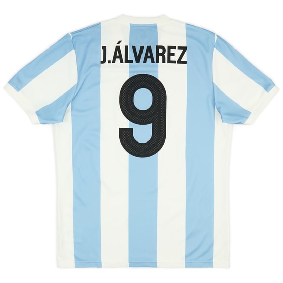 2024-25 Argentina Anniversary Shirt J.Alvarez #9