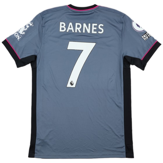 2021-22 Leicester Match Issue Third Shirt Barnes #7