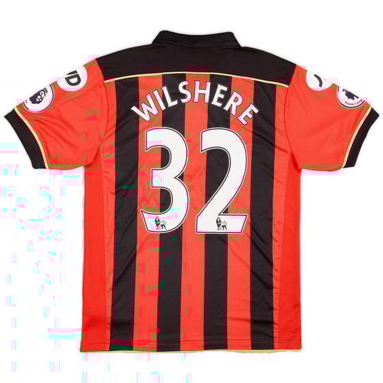 2016-17 Bournemouth Match Issue Home Shirt Wilshere #32
