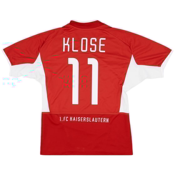 2002-03 Kaiserslautern Home Shirt Klose #11 - 7/10 - (S)