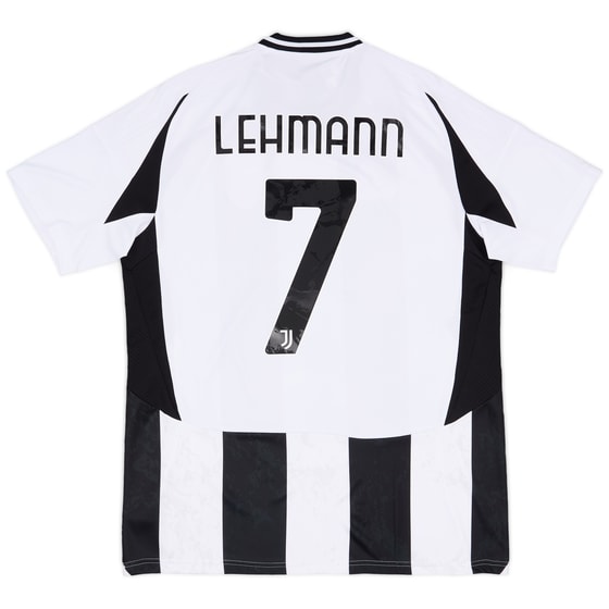 2024-25 Juventus Women's Home Shirt Lehmann #7 (Unisex fit)