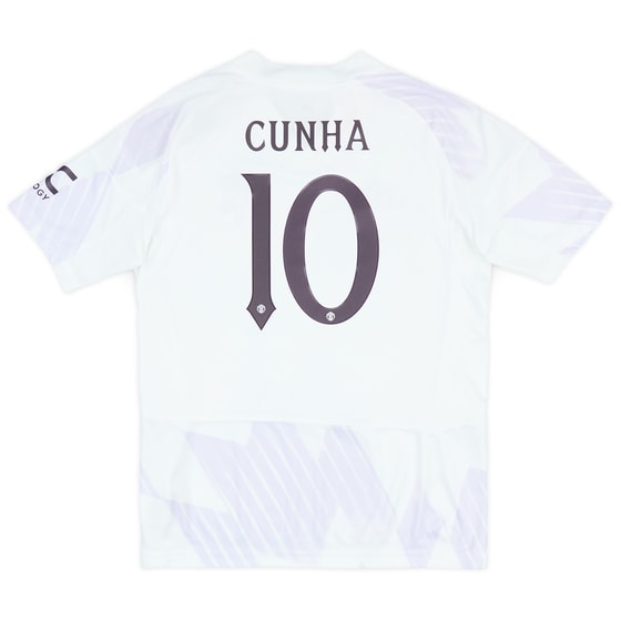 2025-26 Manchester United Away Shirt Cunha #10 (KIDS)