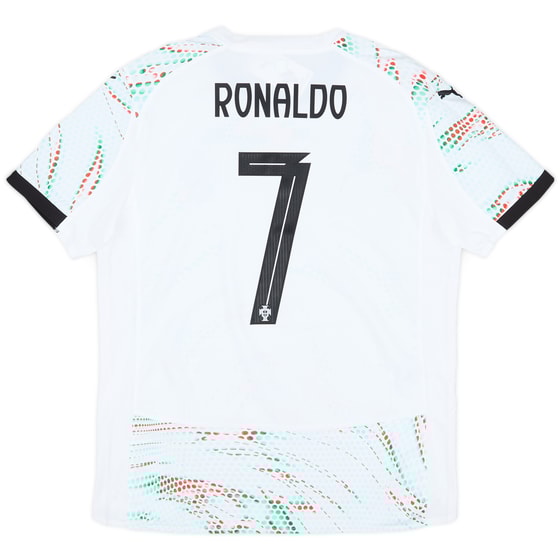 2025-26 Portugal Authentic Away Shirt Ronaldo #7