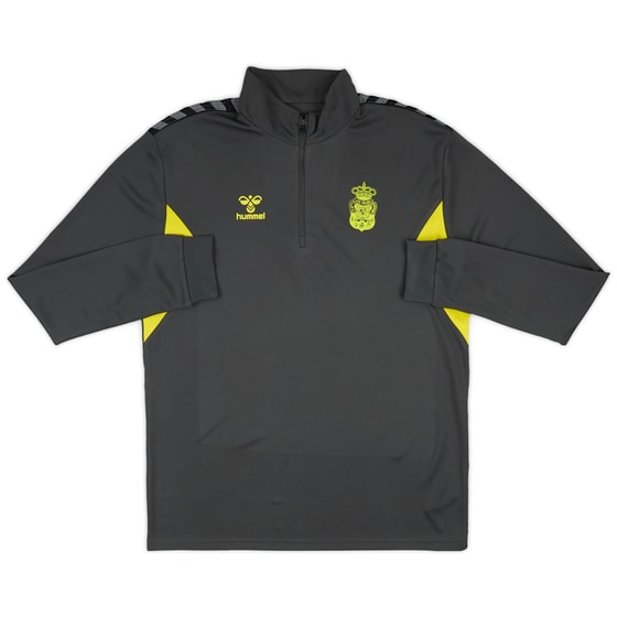 2024-25 Las Palmas Hummel 1/4 Zip Training Sweat Top