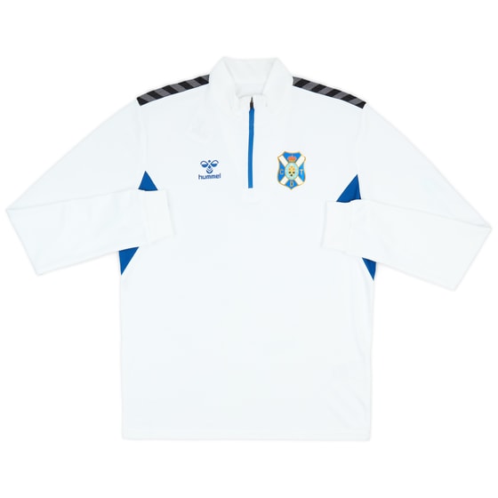 2024-25 Tenerife Hummel 1/4 Zip Training Sweat Top