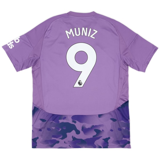 2024-25 Fulham Third Shirt Muniz #9