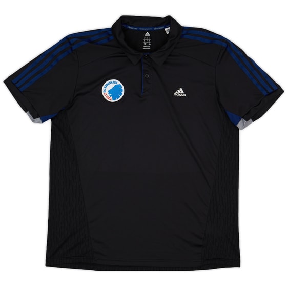 2013-14 FC Copenhagen adidas Polo Shirt - 9/10 - (L)