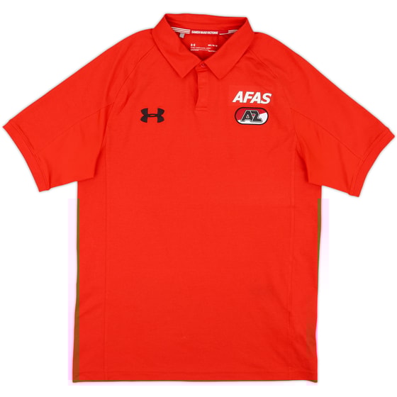 2018-19 AZ Alkmaar Under Armour Polo Shirt - 9/10 - (M)