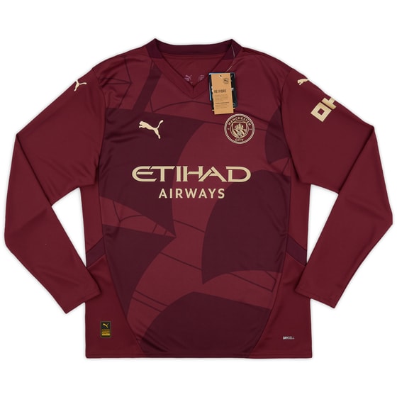 2024-25 Manchester City Third L/S Shirt