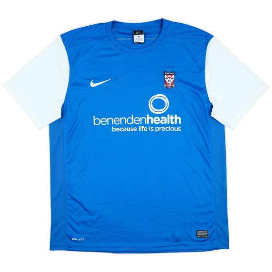 2013-14 York City Away Shirt - 8/10 - (XL)