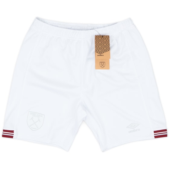 2023-24 West Ham Away Shorts (KIDS)