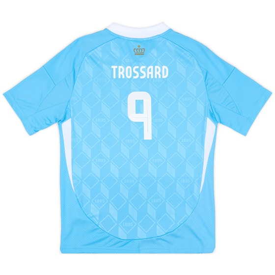 2024-25 Belgium Away Shirt Trossard #9 (KIDS)