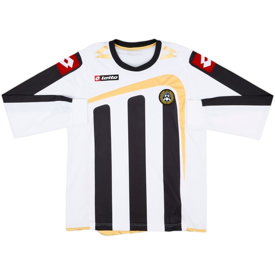2009-10 Udinese Home L/S Shirt - 7/10 - (L)