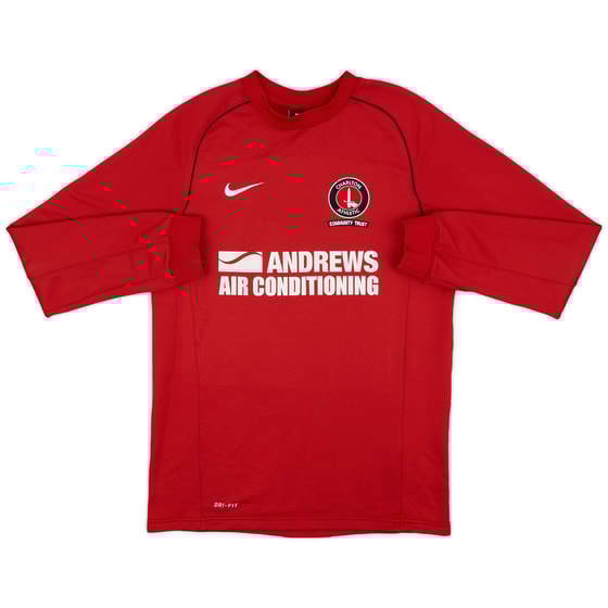 2012-13 Charlton Community Nike Sweat Top - 7/10 - (M)