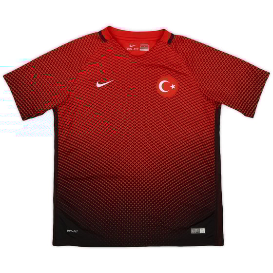 2016-17 Turkey Home Shirt - 10/10 - (XL.Boys)