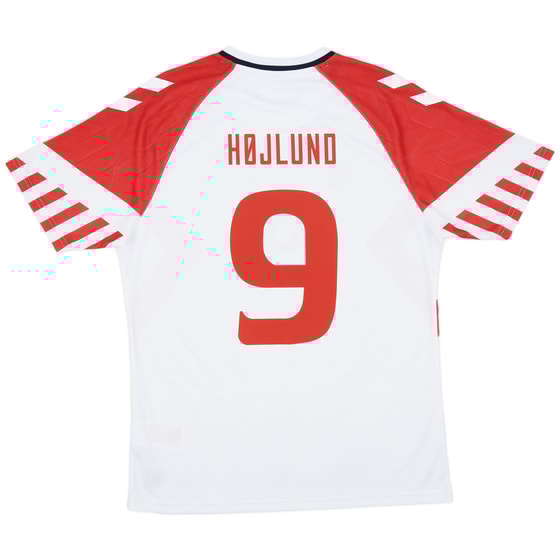 2023-24 Denmark Away Shirt Hojlund #9