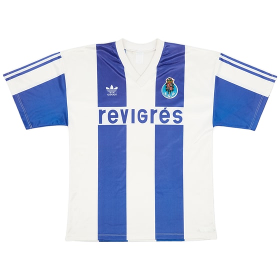 1990-92 Porto Home Shirt - 7/10 - (L)