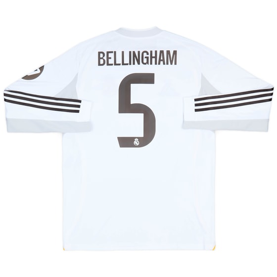 2025-26 Real Madrid Home L/S Shirt Bellingham #5