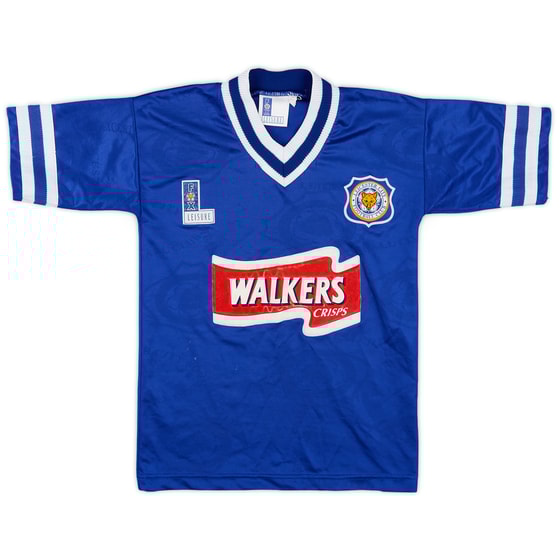 1996-98 Leicester Home Shirt - 8/10 - (S.Boys)
