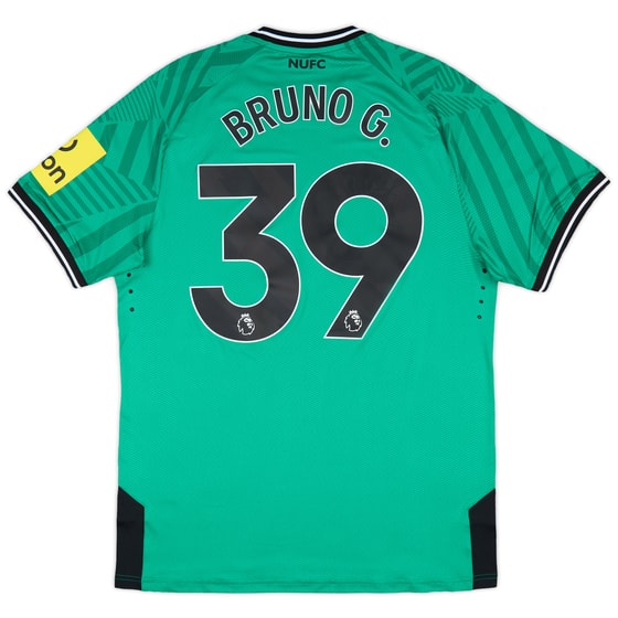 2023-24 Newcastle Authentic Away Shirt Bruno G. #39